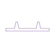 Buildings Concrete Walls Panel Ribbed Svg Line Art, Free Vectors File